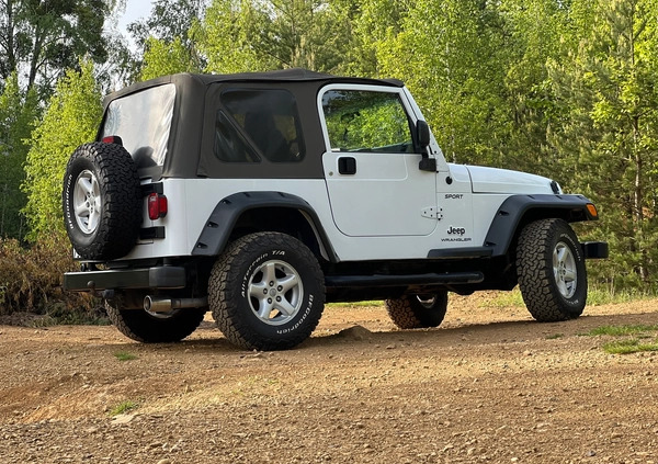 Jeep Wrangler cena 58900 przebieg: 74700, rok produkcji 2005 z Dąbrowa Tarnowska małe 352